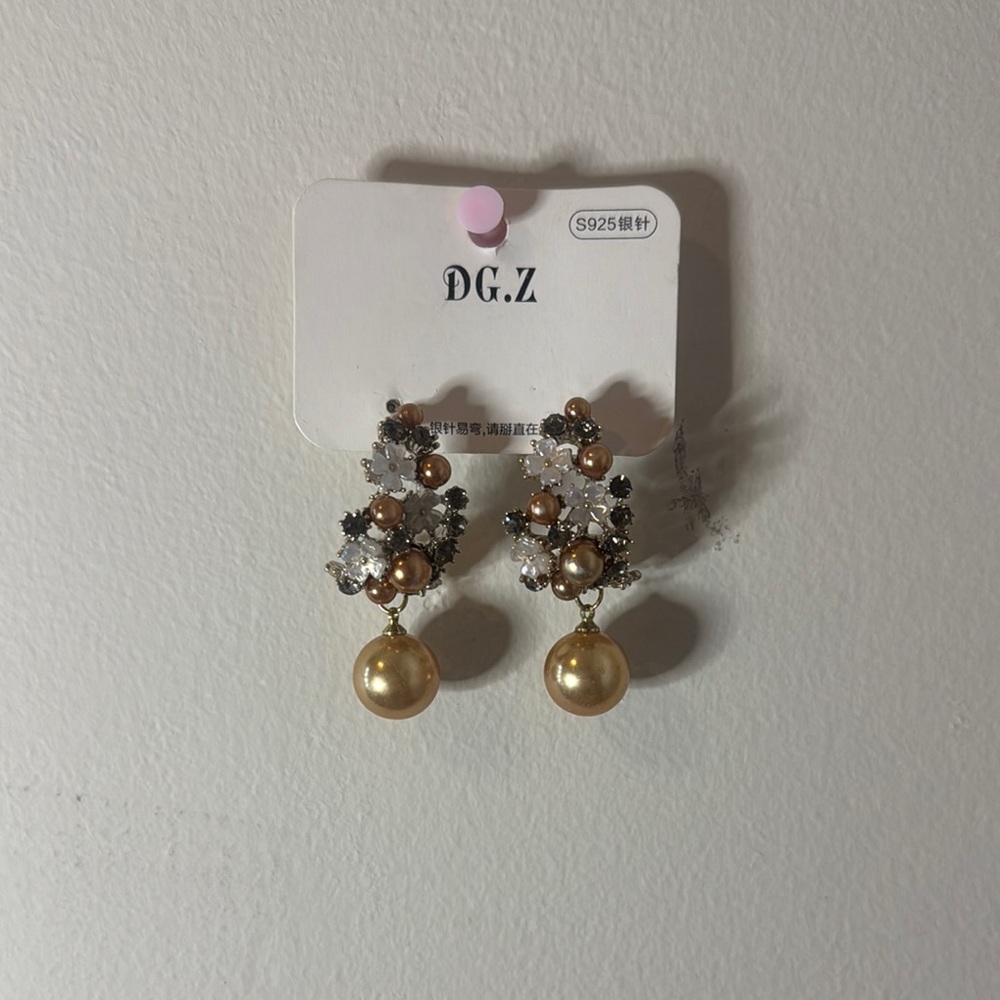 Gold and Silver Women's Earrings